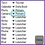 iPhony menu