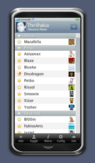 Miranda iPhone skin