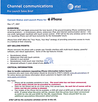 iPhone Letter