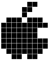Apple logo bit
