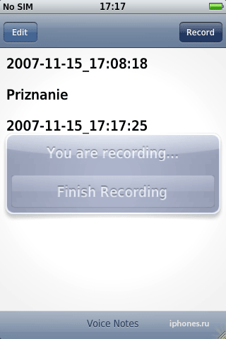 Voice Notes