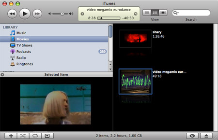 iTunes Video