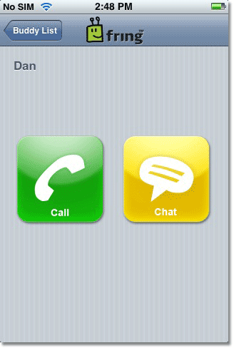 Fring. Первое в мире VoIP-приложение для iPhone!