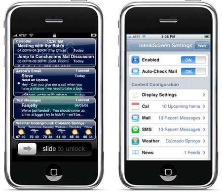 IntelliScreen