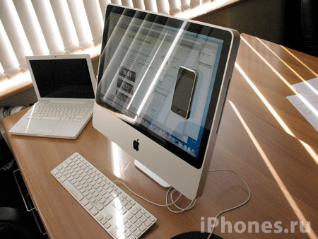 iPhone and iMac