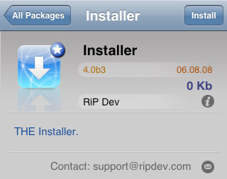 installer