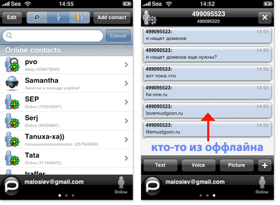 palringo offline