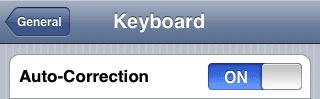 autocorrect iphone