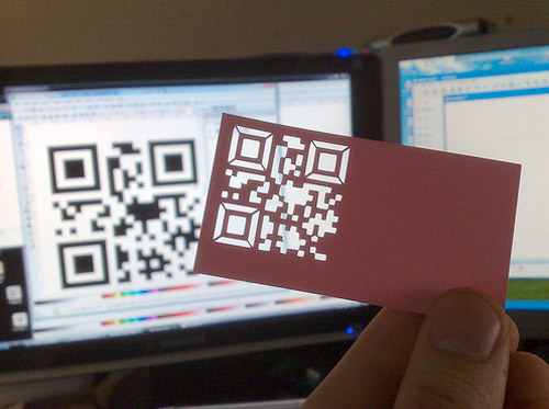QR визитка