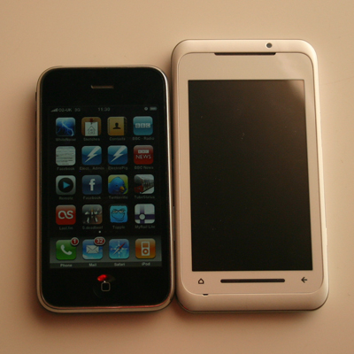tg01 vs iphone