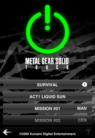 Metal Gear Solid Touch: свежие скриншоты из игры, part II Metal Gear Solid Touch: свежие скриншоты из игры, part II