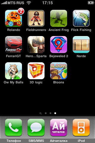 iPhone games iPhone games
