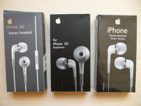 Наушники для iPhone 2G, 3G и 3GS