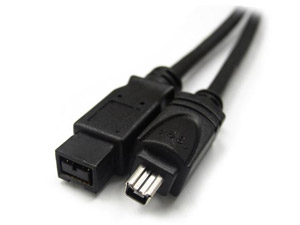 Firewire 800 9pin to 4pin Firewire 400 1394 IlinkDV cable Firewire 800 9pin to 4pin Firewire 400 1394 IlinkDV cable