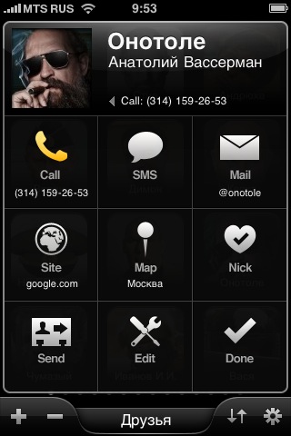 Faces Visual Dialer