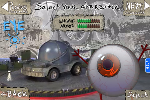 Horror Racing game for iPhones Horror Racing game for iPhones