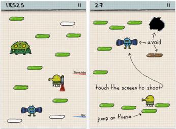 doodle jump – игра для iPhone и iPod Touch doodle jump – игра для iPhone и iPod Touch