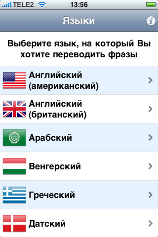 Руссо turisto – приложение для iPhone OS