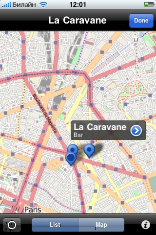 Paris2Go – полезное приложение для iPhone OS