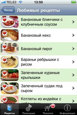 Foodclub – приложение для iPhone и iPod Touch