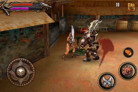 Tehra Dark Warrior – игра для iPhone и iPod Touch