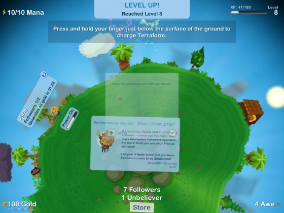 GodFinger – игра для iPad