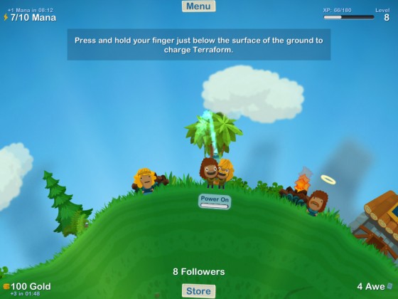 GodFinger – игра для iPad