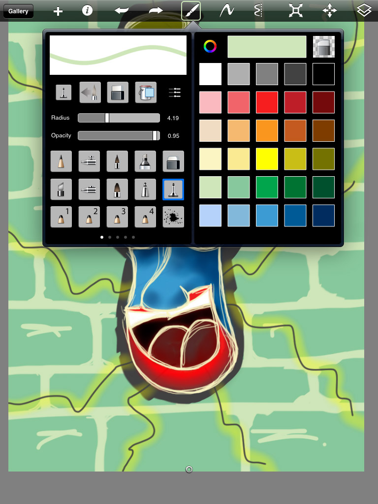 SketchBook – приложение для iPad