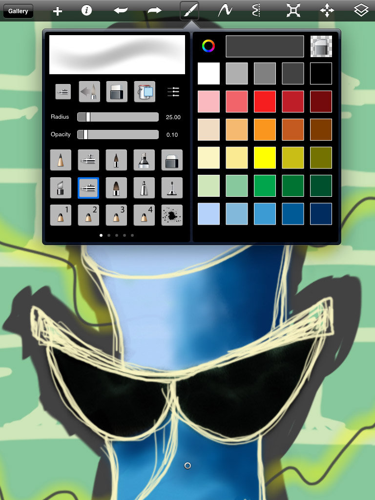 SketchBook – приложение для iPad