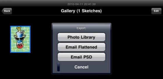 SketchBook – приложение для iPad