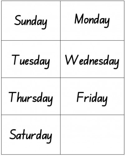days-of-the-week