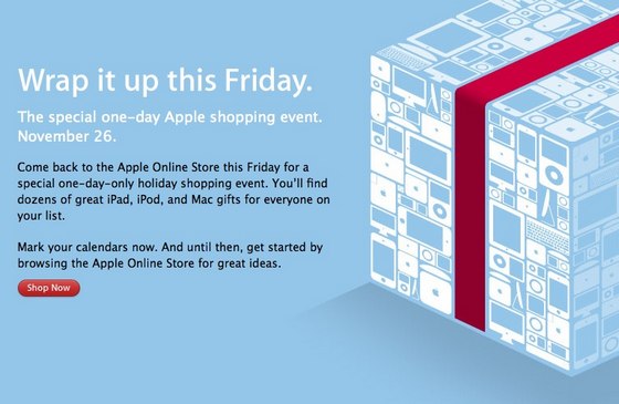 Black Friday Is Coming In Apple Store
