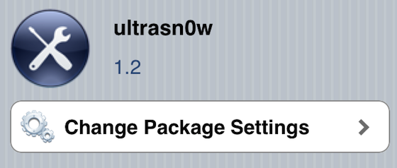 Ultrasn0w 1.2 - Анлок модема для iPhone