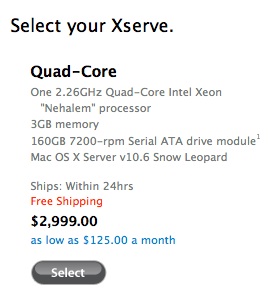 Xserve Config