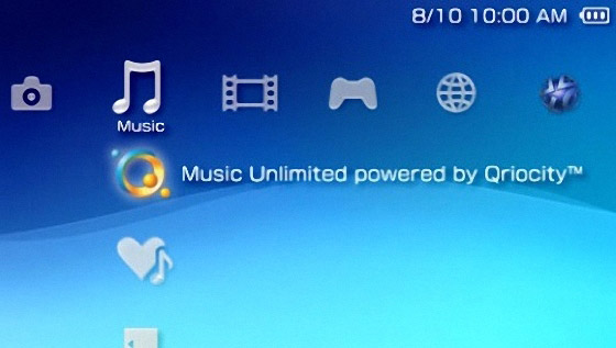Music Unlimited powered by Qriocity