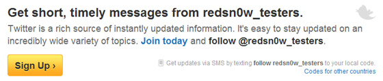 RedSn0w Testers