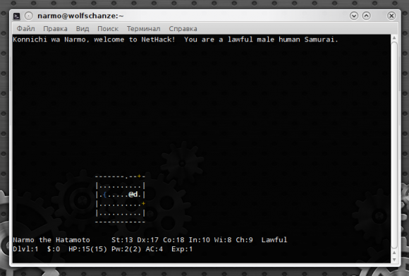Nethack in Linux