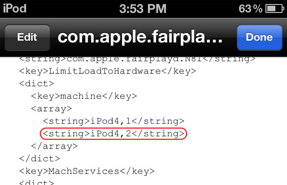 iPod touch
