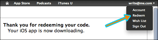redeem