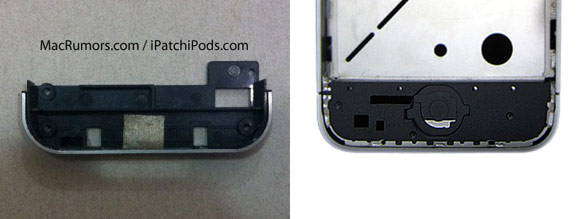 Антенны от неизвестного iPhone и от iPhone 4