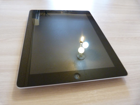 iPad 2 после протирки бархоткой