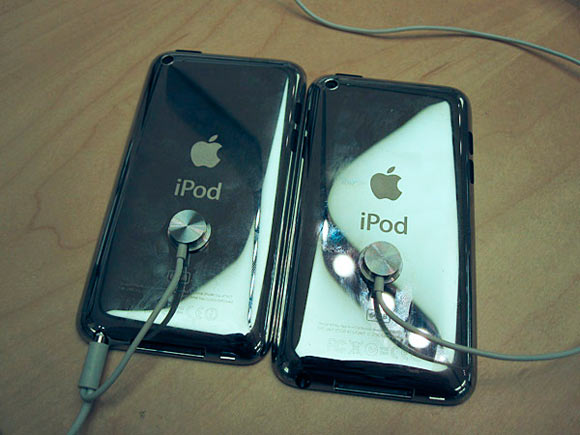 Белый iPod touch