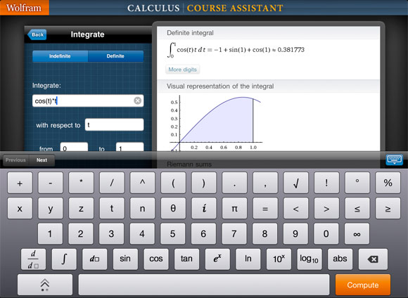 Wolfram Calculus Course Assistant