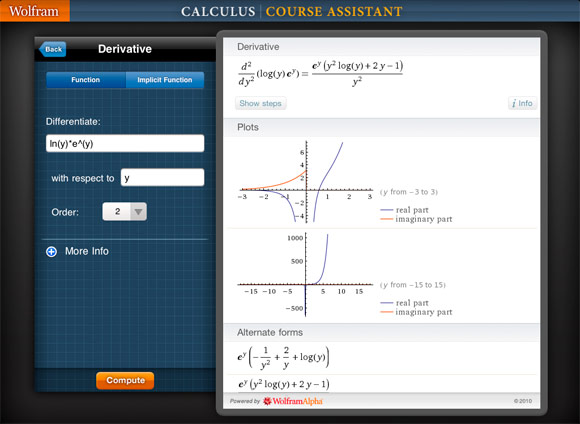 Wolfram Calculus Course Assistant