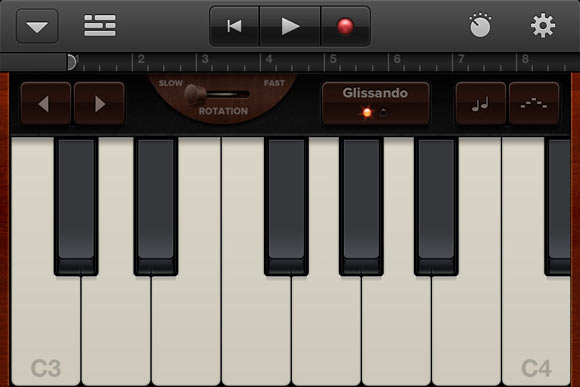 GarageBand на iPhone