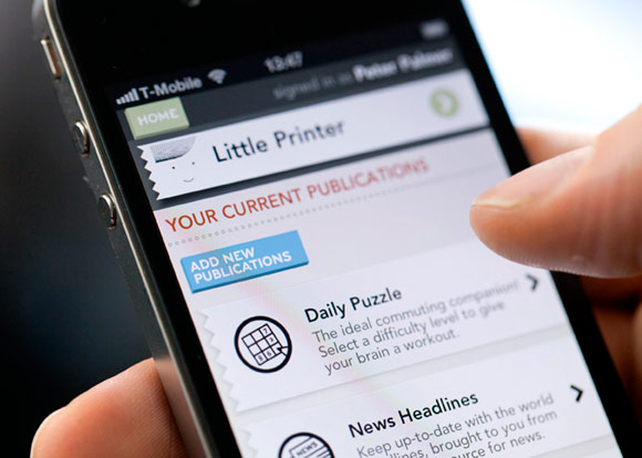Little Printer на iPhone