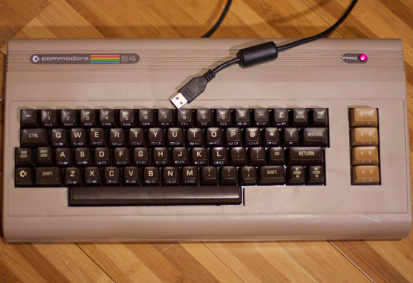 USB клавиатура из C64