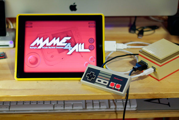 Геймпад от NES и iPad