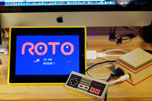 Геймпад от NES и iPad