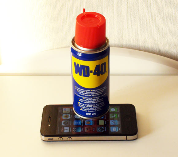 WD-40 и iPhone